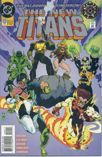 The New Titans #0 [Direct Sales]-Near Mint (9.2 - 9.8)