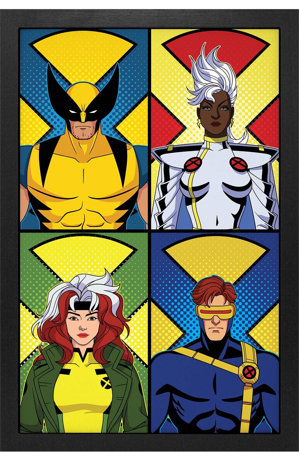 X-Men 97 Characters Framed Print