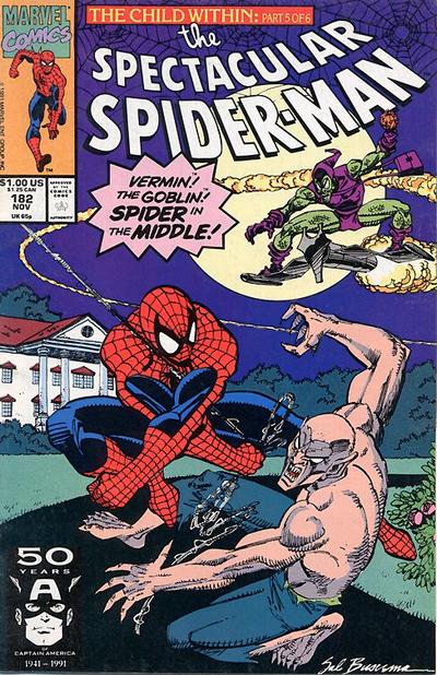 The Spectacular Spider-Man #182 [Direct]-Fine (5.5 – 7)