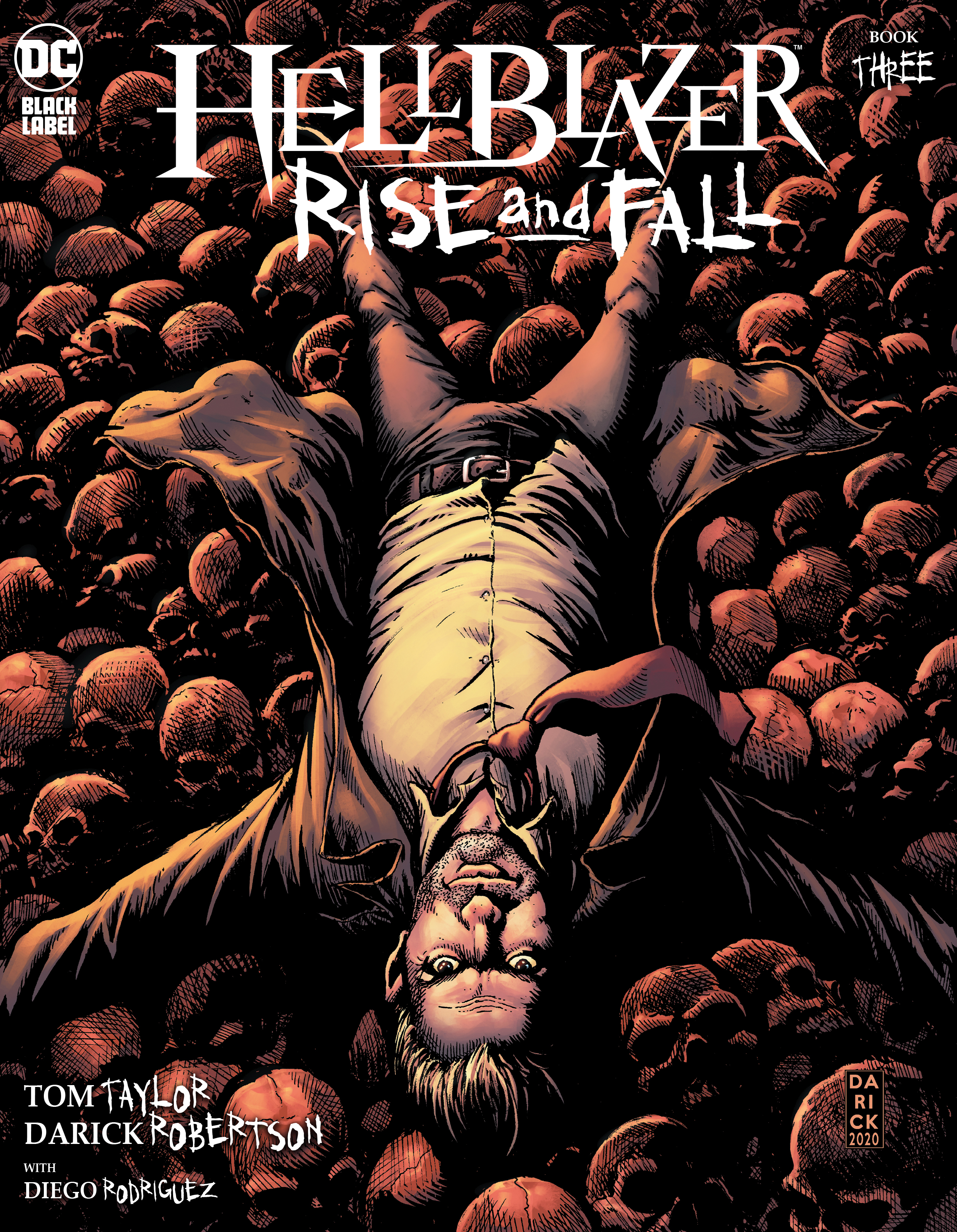 Hellblazer Rise And Fall #3 Cover A Darick Robertson (Mature) (Of 3)