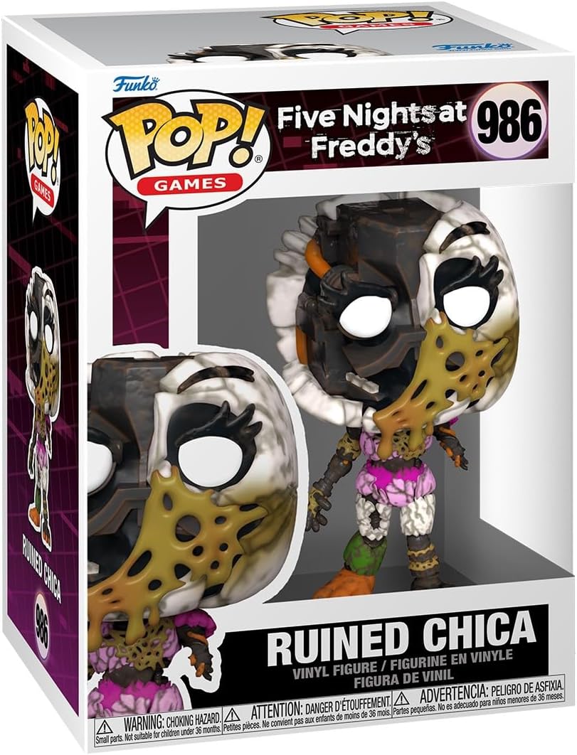 Pop Games Ruin Chica Vinyl Figure