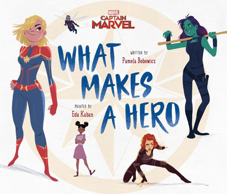 Captain Marvel What Makes A Hero Picture Book Hardcover