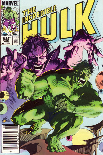 The Incredible Hulk #298 [Newsstand]-Very Good (3.5 – 5)