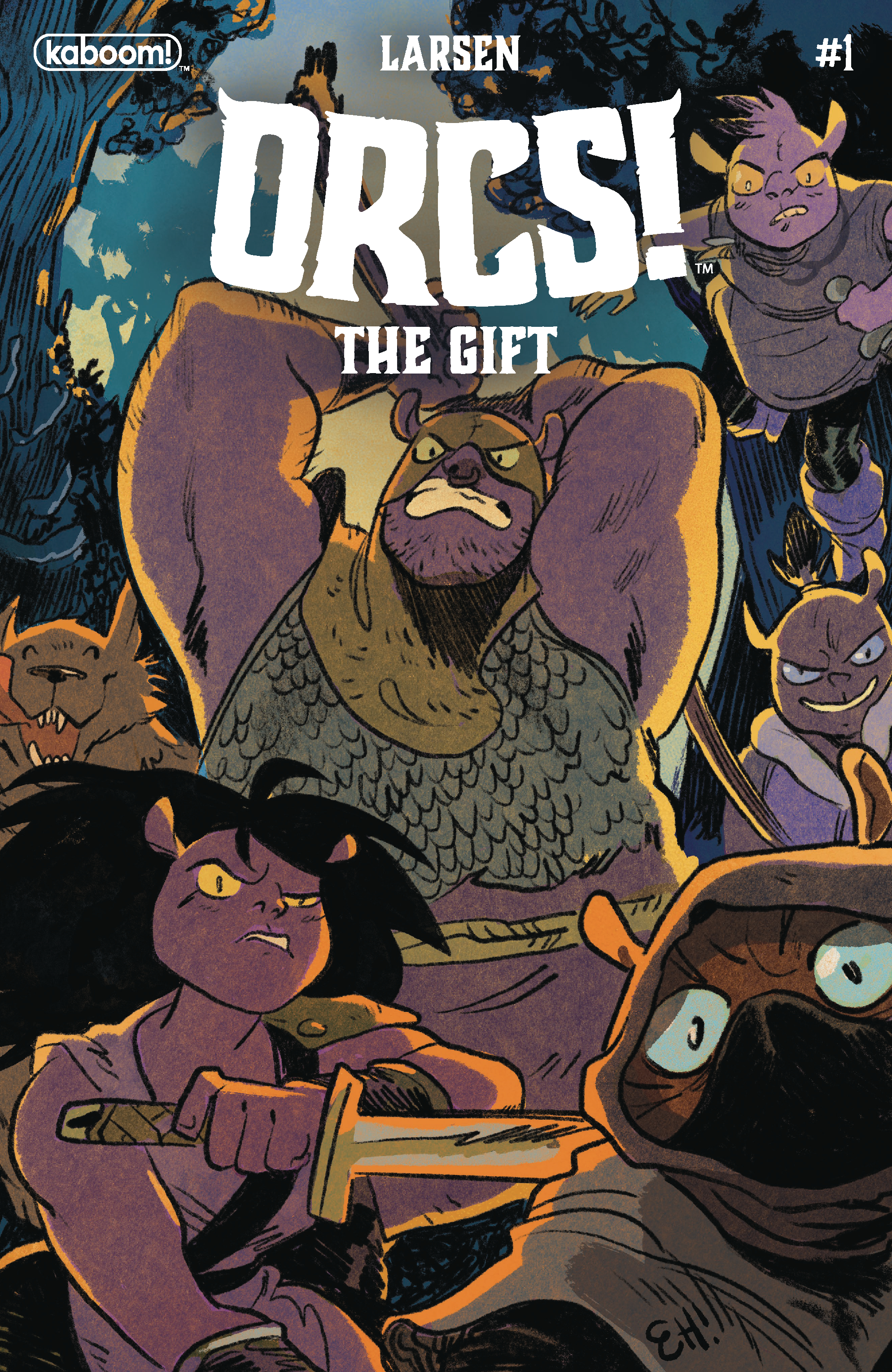 Orcs The Gift #1 Cover B Henderson (Of 4)
