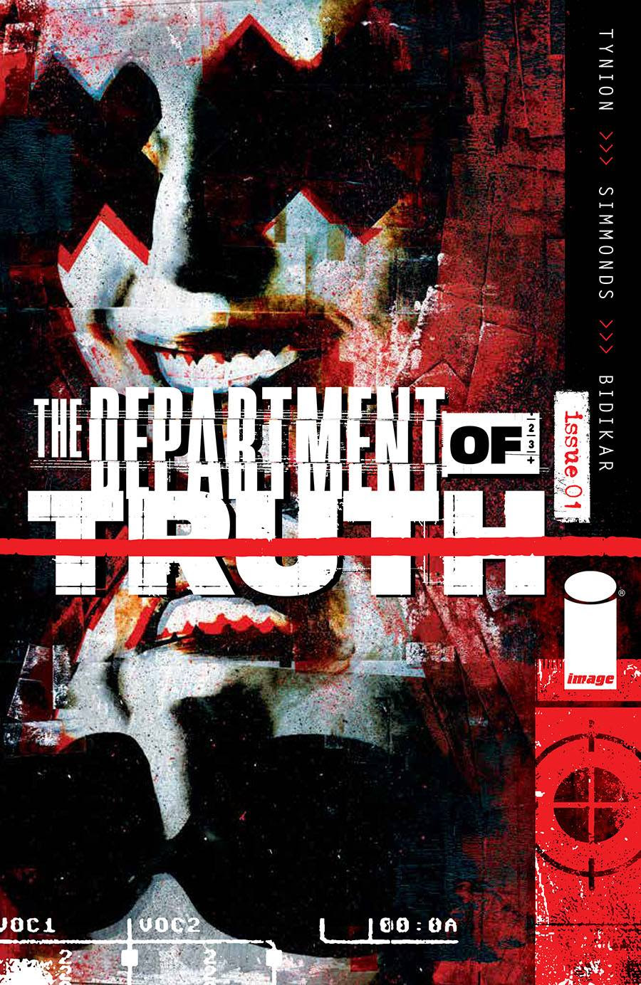 Department of Truth #1 Final 6th Printing Cover B 1 for 25 Incentive (Mature)