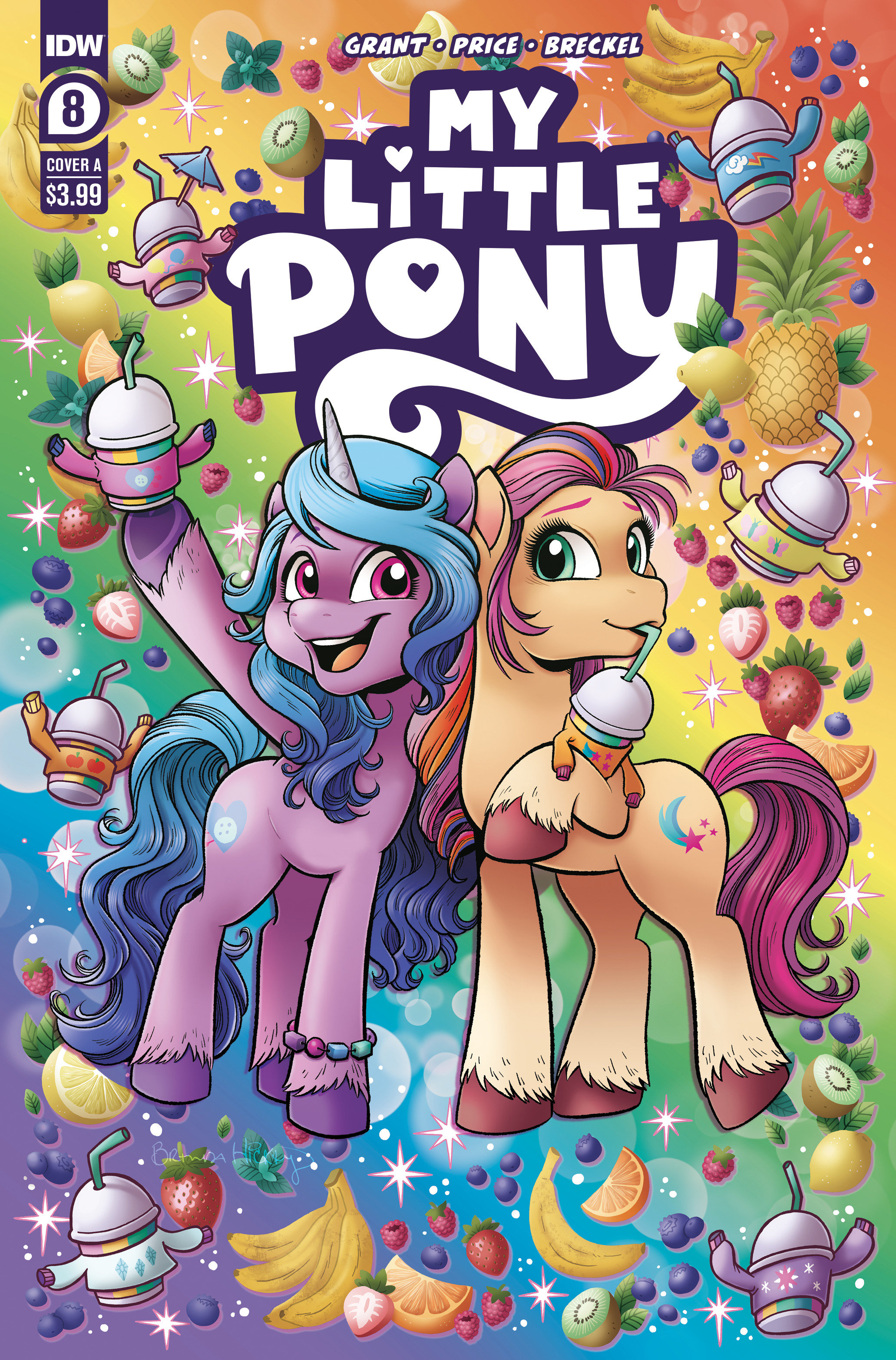 My Little Pony #8 Cover A Hickey