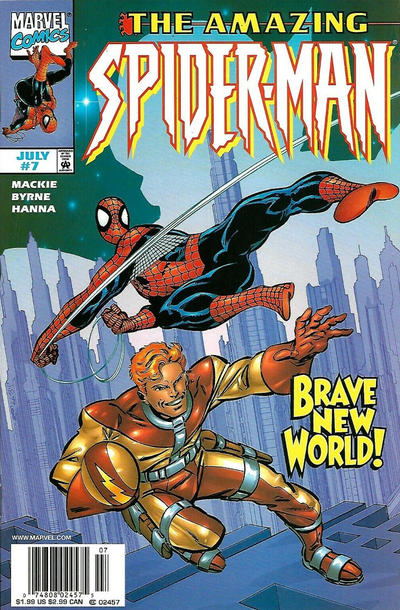 The Amazing Spider-Man #7 [Newsstand]-Fine (5.5 – 7)