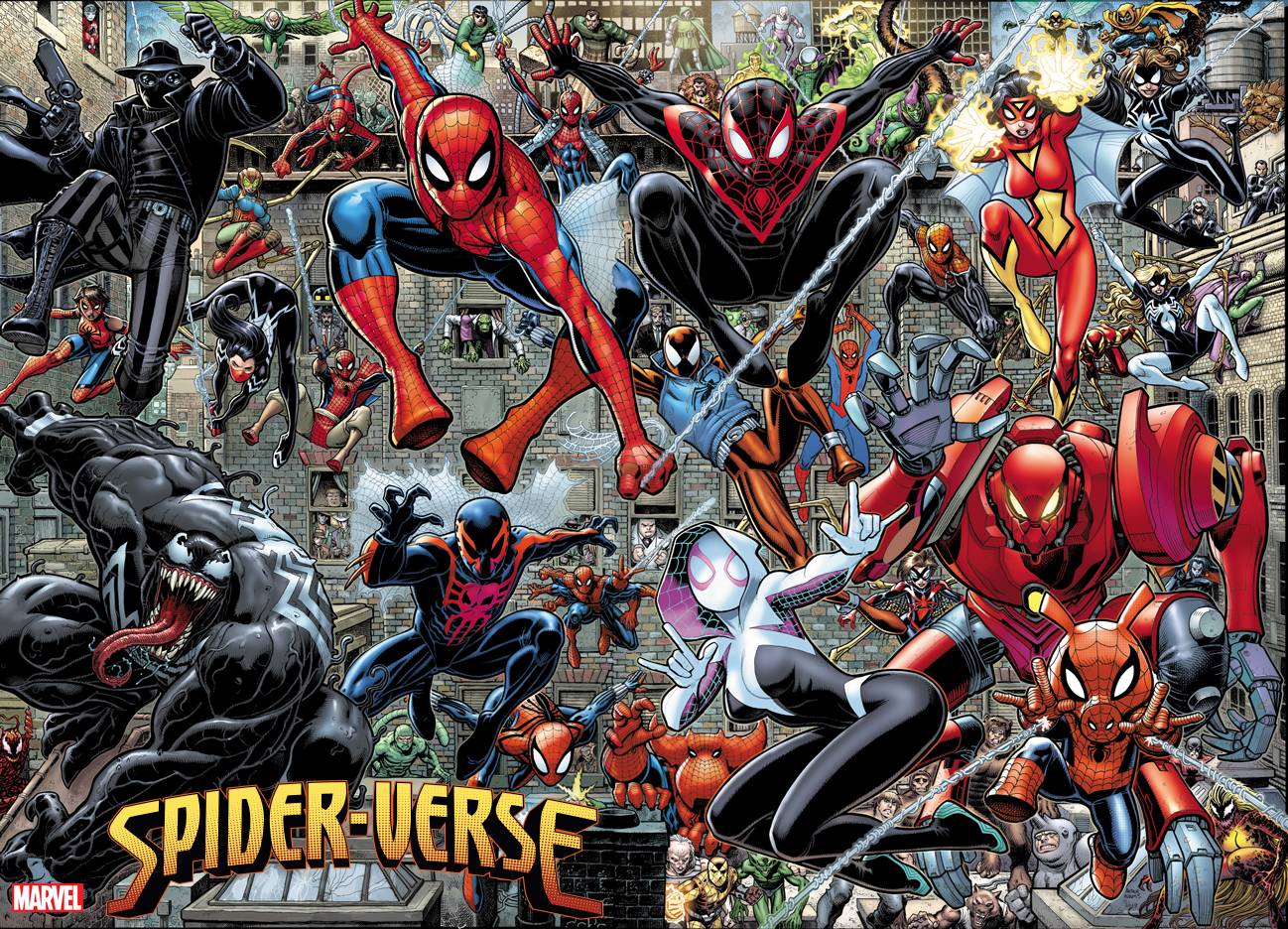 Spider-Verse Art Adams Poster