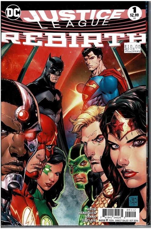 Justice League Rebirth (2016) #1 And Justice League (2016) #1-5 Comic Pack Full Story!