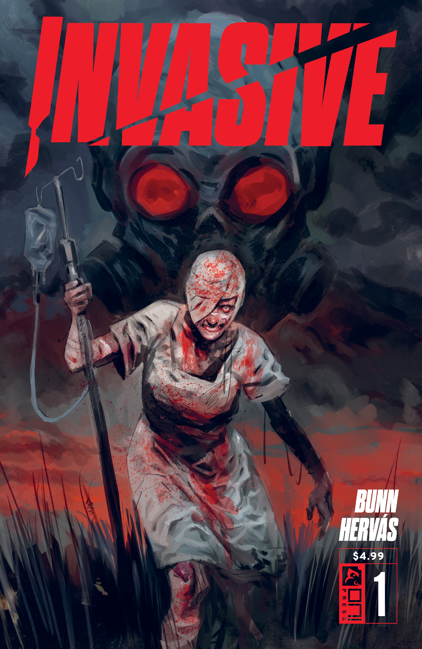Invasive #1 Cover A Jesus Hervas (Mature) (Of 4)
