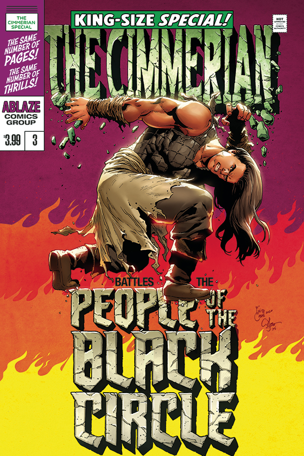 Cimmerian People of Black Circle #3 Cover D Casas Hulk Homage (Mature)