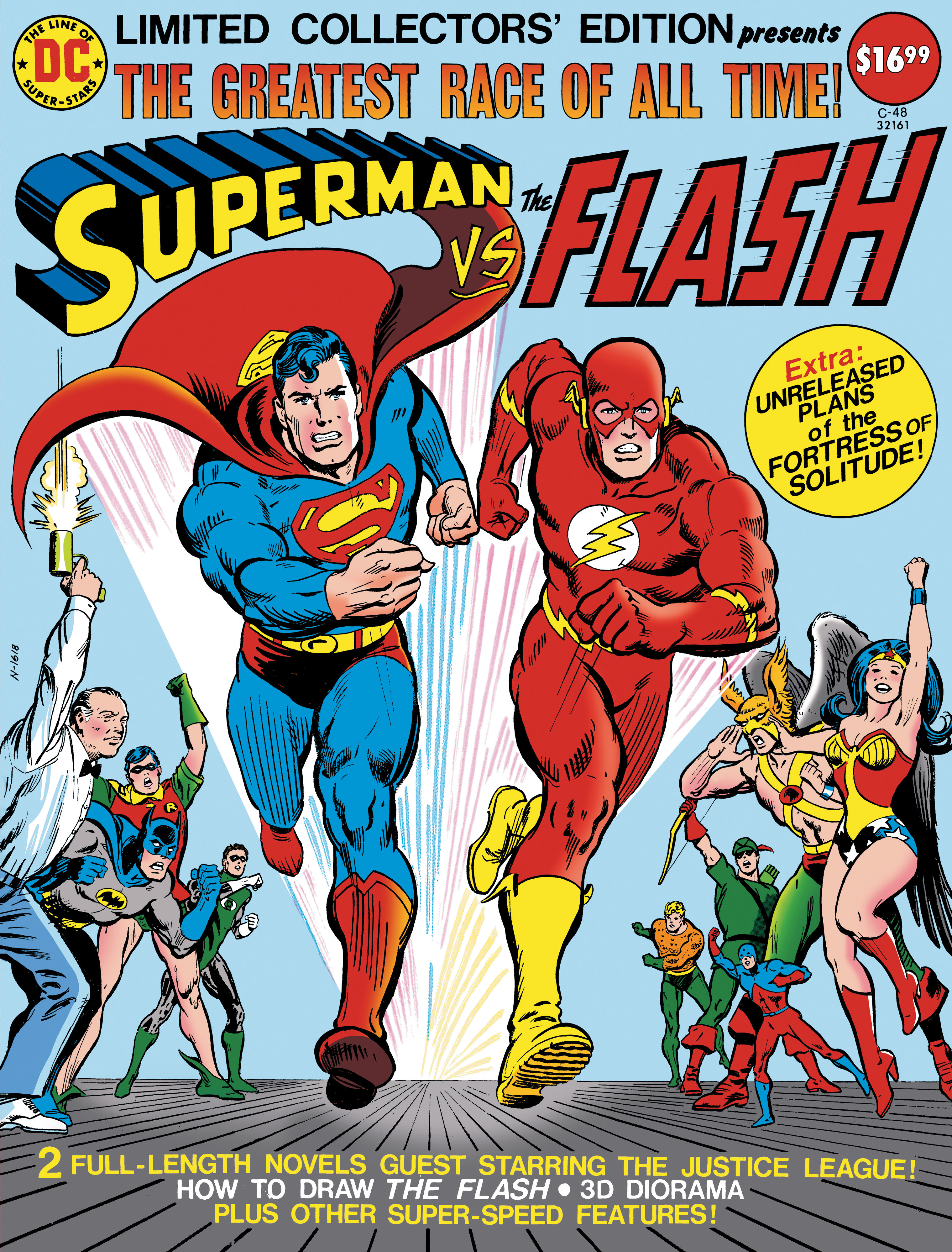 Limited Collector's Edition #48 Superman Vs The Flash Facsimile Edition Cover B Carmine Infantino Jose Luis Garcia-Lopez & Bob Oksner Foil Variant