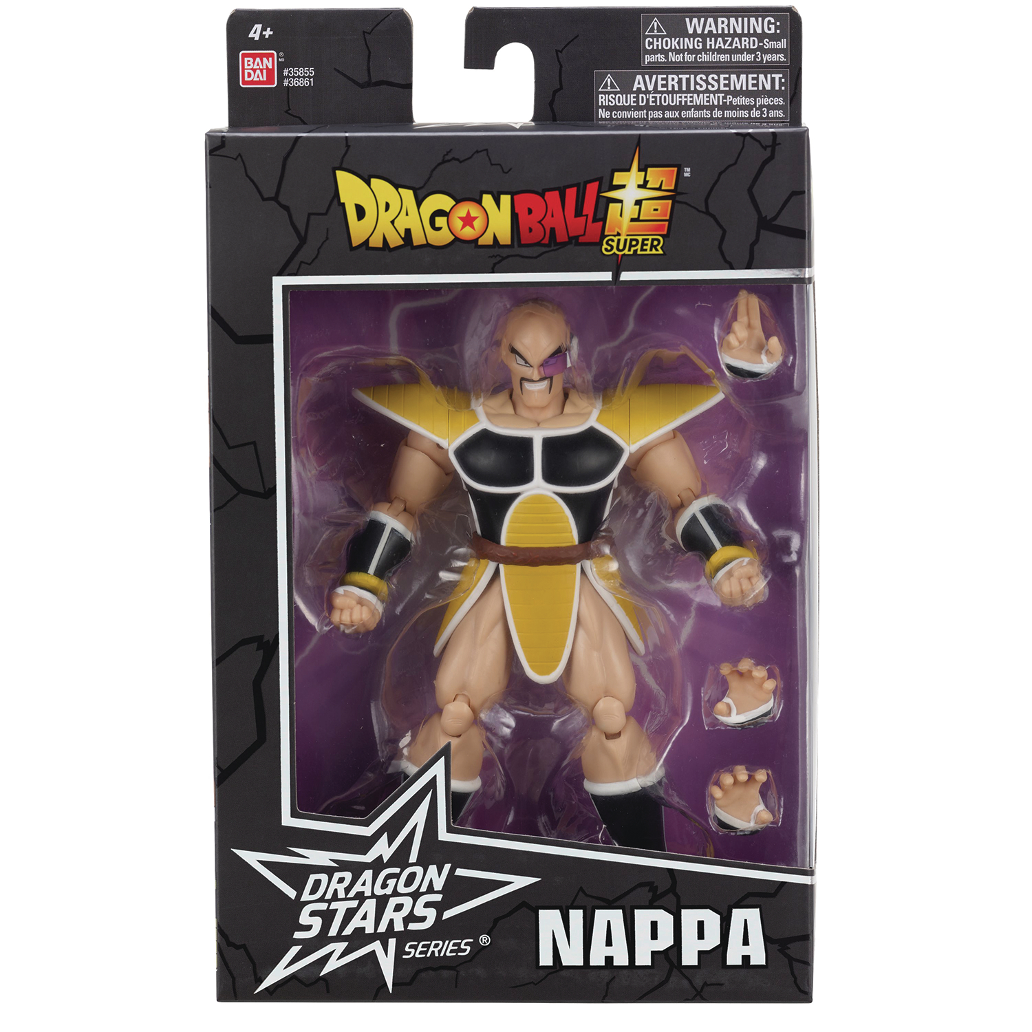 Dragon Ball Super Dragon Stars Nappa Action Figure
