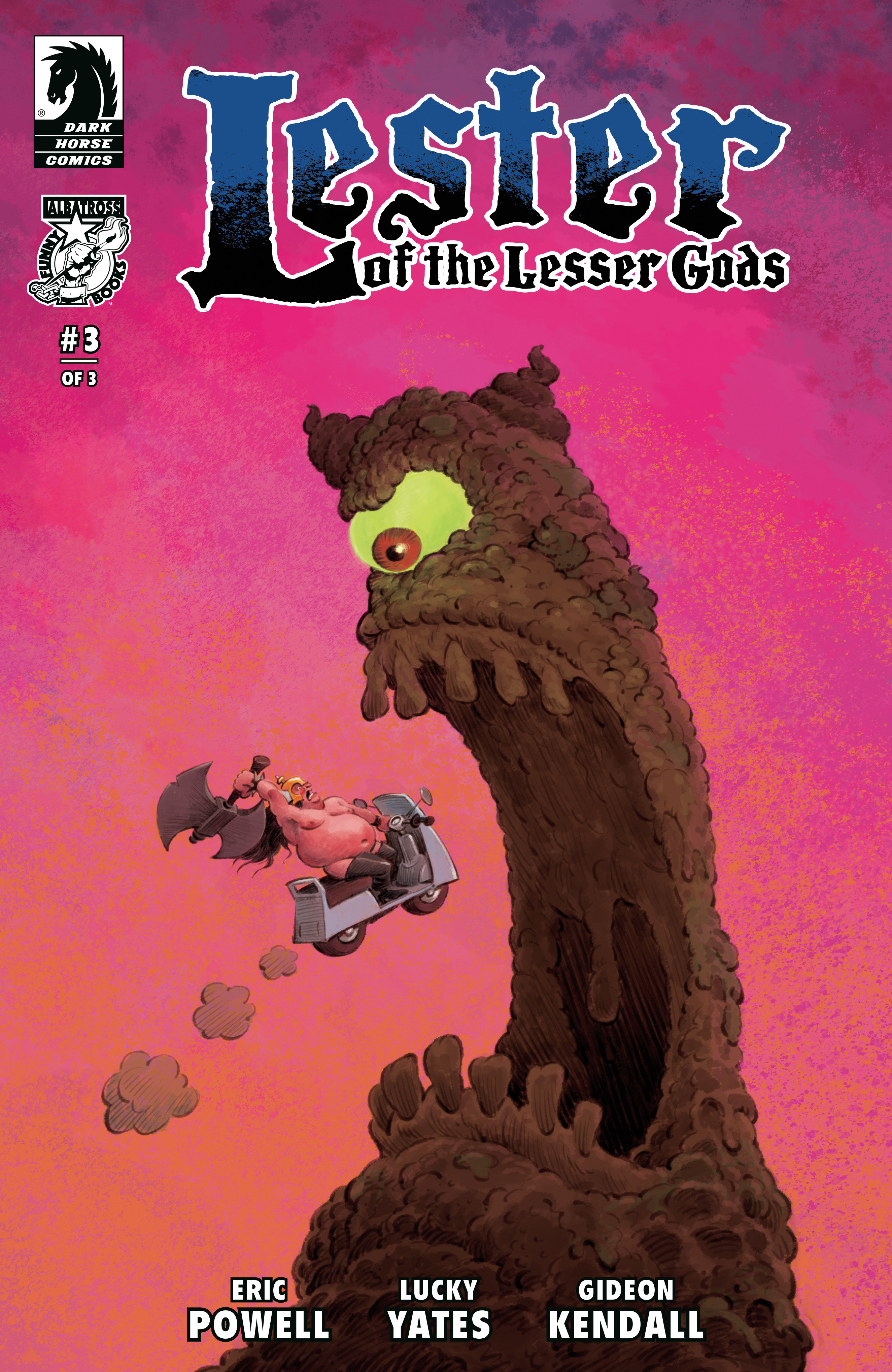 Lester of the Lesser Gods #3 Cover A (Gideon Kendall)