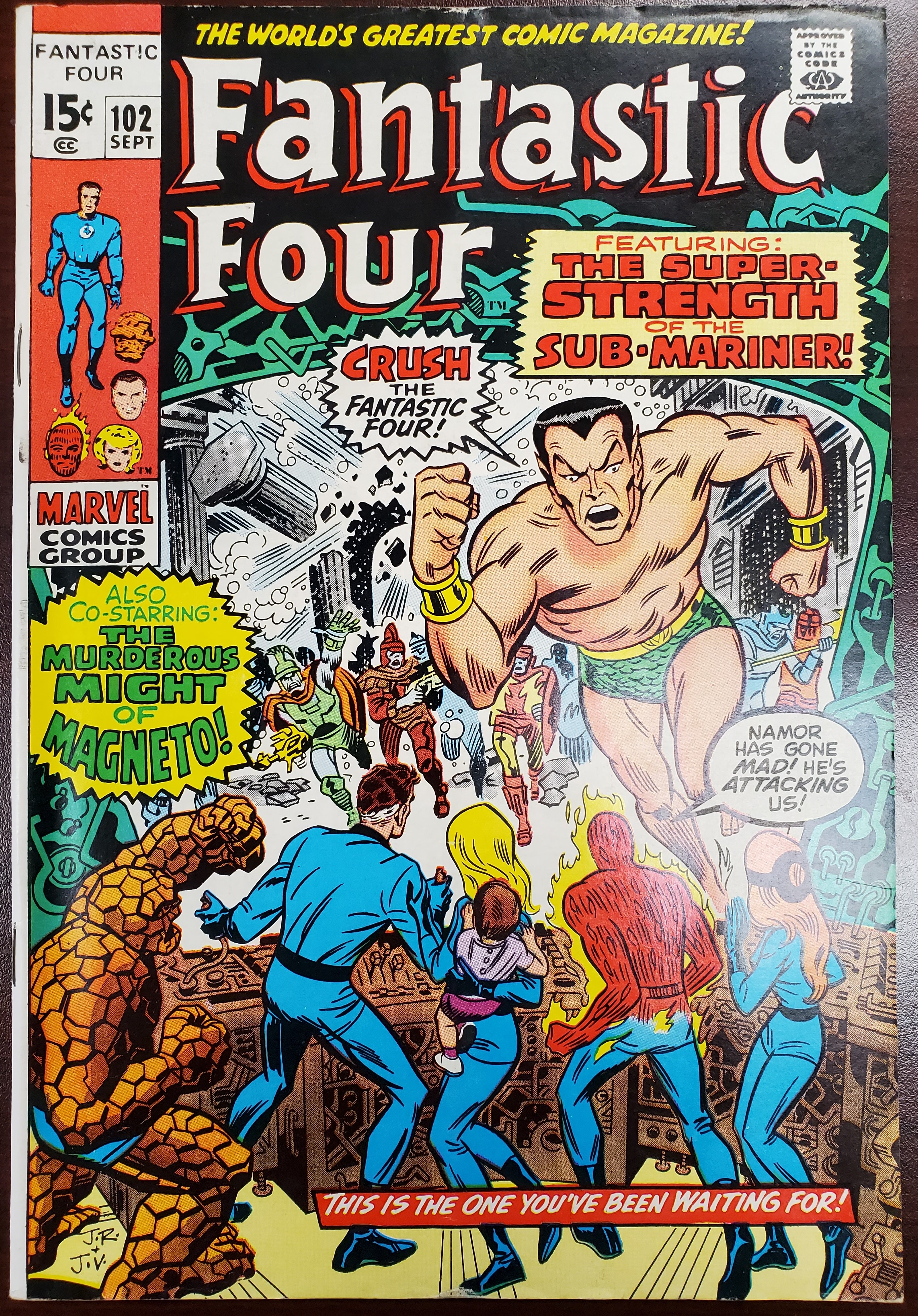 Fantastic Four #102 (Marvel 1961)