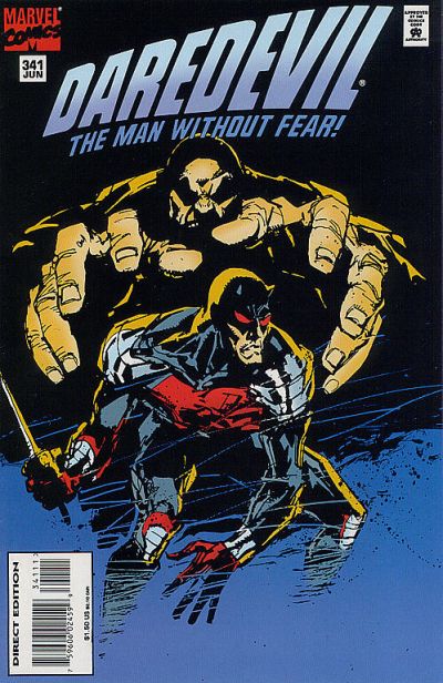 Daredevil #341 [Direct Edition] - Vf-