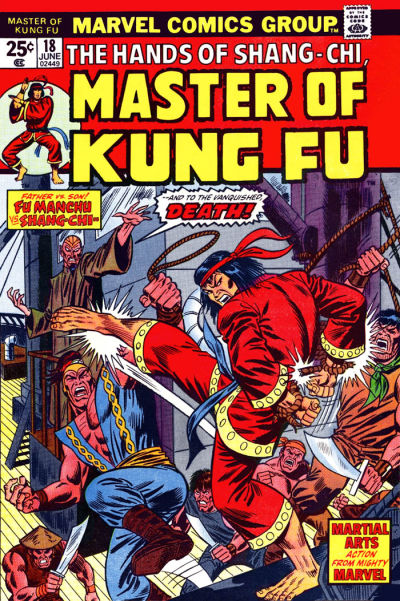 Master of Kung Fu #18 - Vf- 7.5