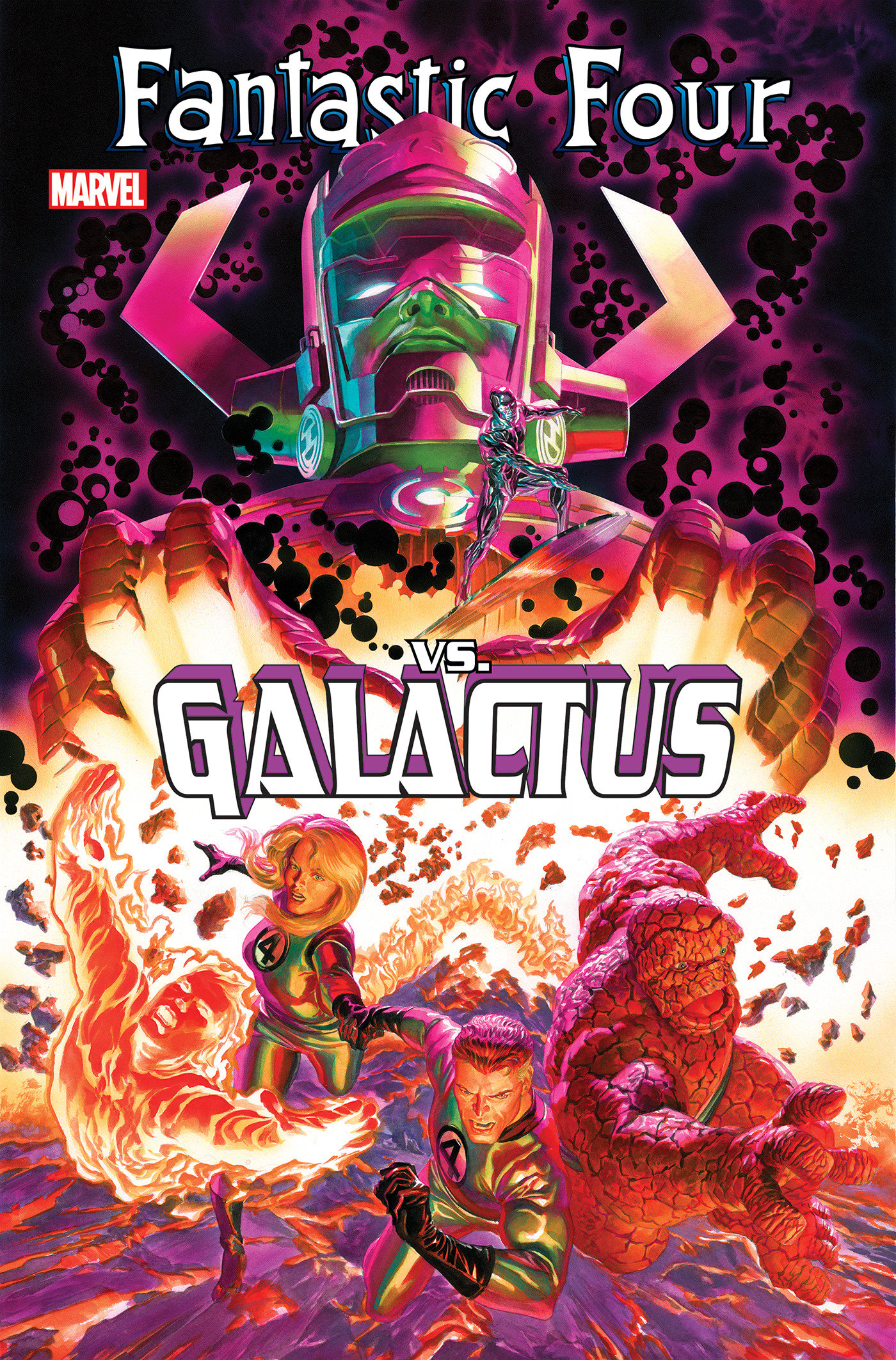 Fantastic Four Vs Galactus Poster