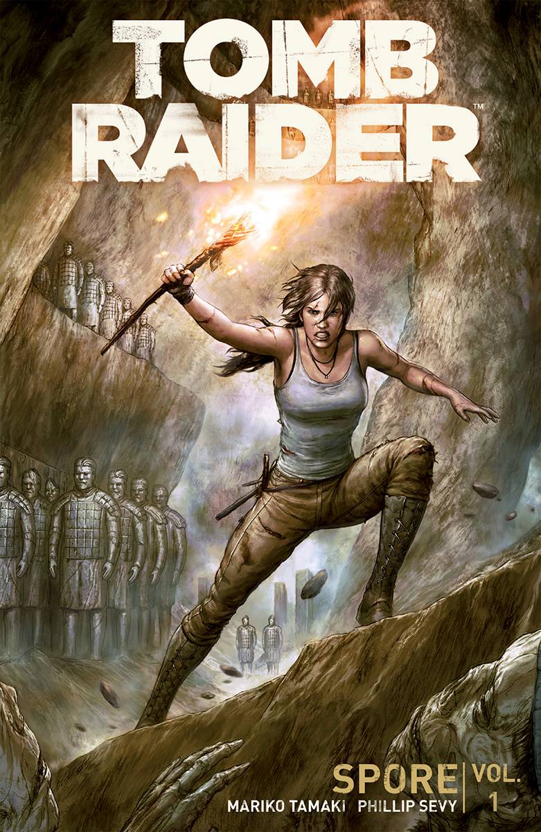 Tomb Raider 2016 Graphic Novel Volume 1 Spore