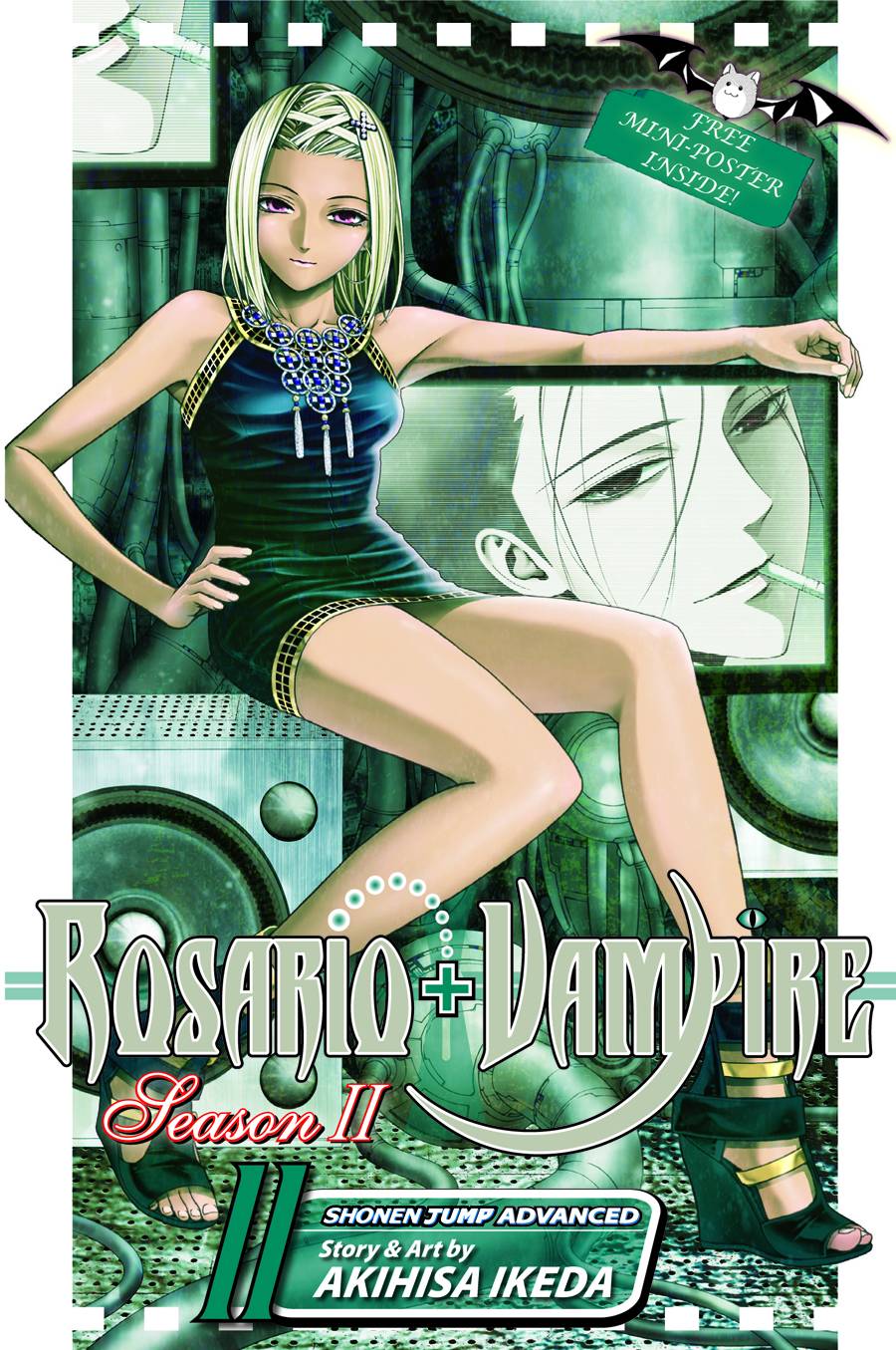 Rosario Vampire Season II Manga Volume 11