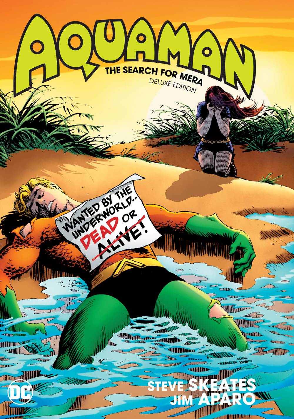 Aquaman the Search For Mera Deluxe Edition Hardcover