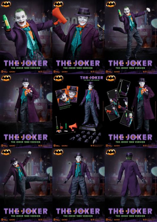 ***Pre-Order*** Batman 1989 Dynamic 8Ction Heroes 1/9 The Joker Action Figure