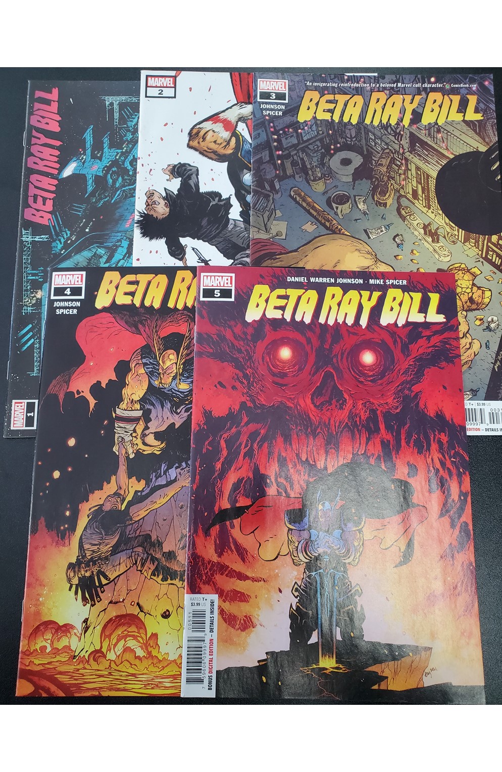 Beta Ray Bill #1-5 (Marvel 2021) Set