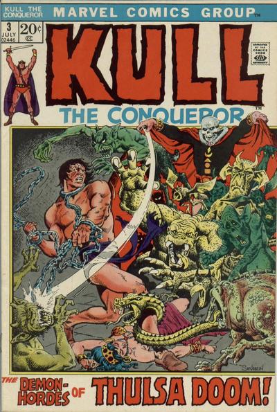 Kull, The Conqueror #3 - Vg-