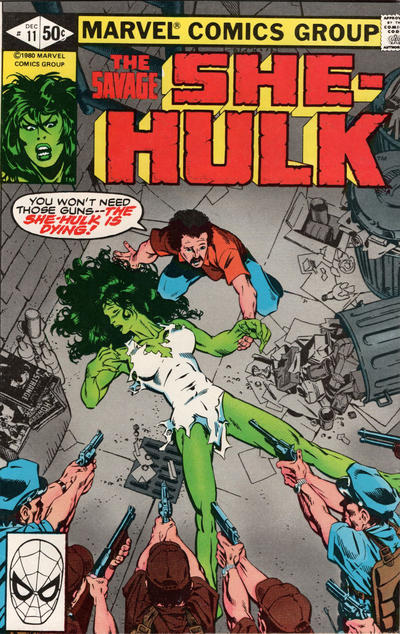 The Savage She-Hulk #11 [Direct](1980)-Very Fine (7.5 – 9)