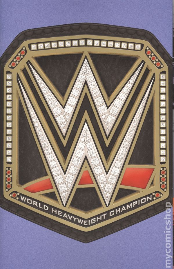 WWE #2 World Championship Belt Foil Party Variant