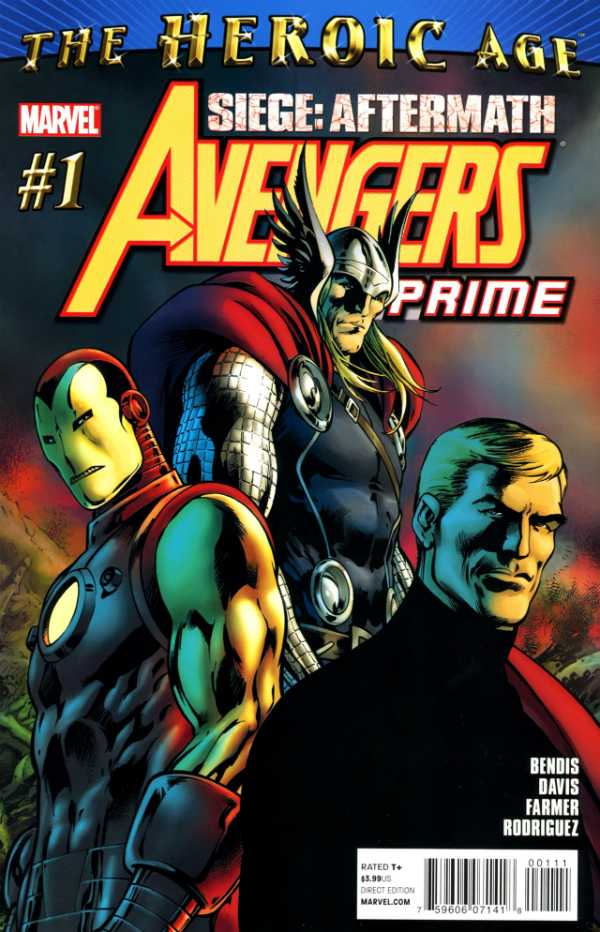 Avengers Prime #1 (2nd Printing Variant) (2010)