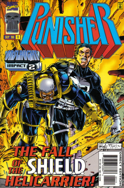 Punisher #11 [Direct Edition] (1995)-Fine (5.5 – 7)