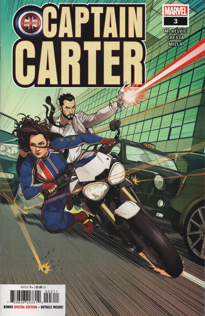 Captain Carter #3-Near Mint (9.2 - 9.8)