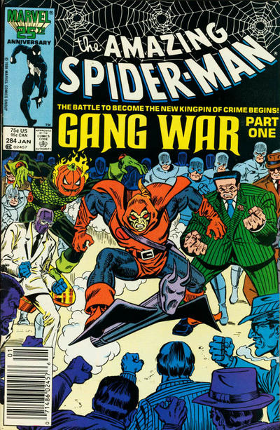 The Amazing Spider-Man #284 [Newsstand]-Fine (5.5 – 7)