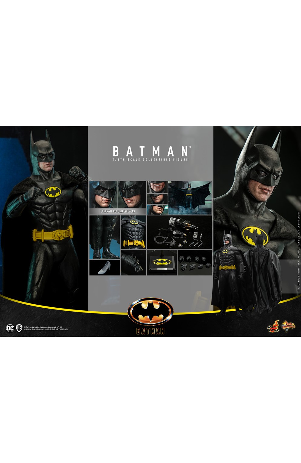 Batman (1989) Sixth Scale Figure By Hot Toys