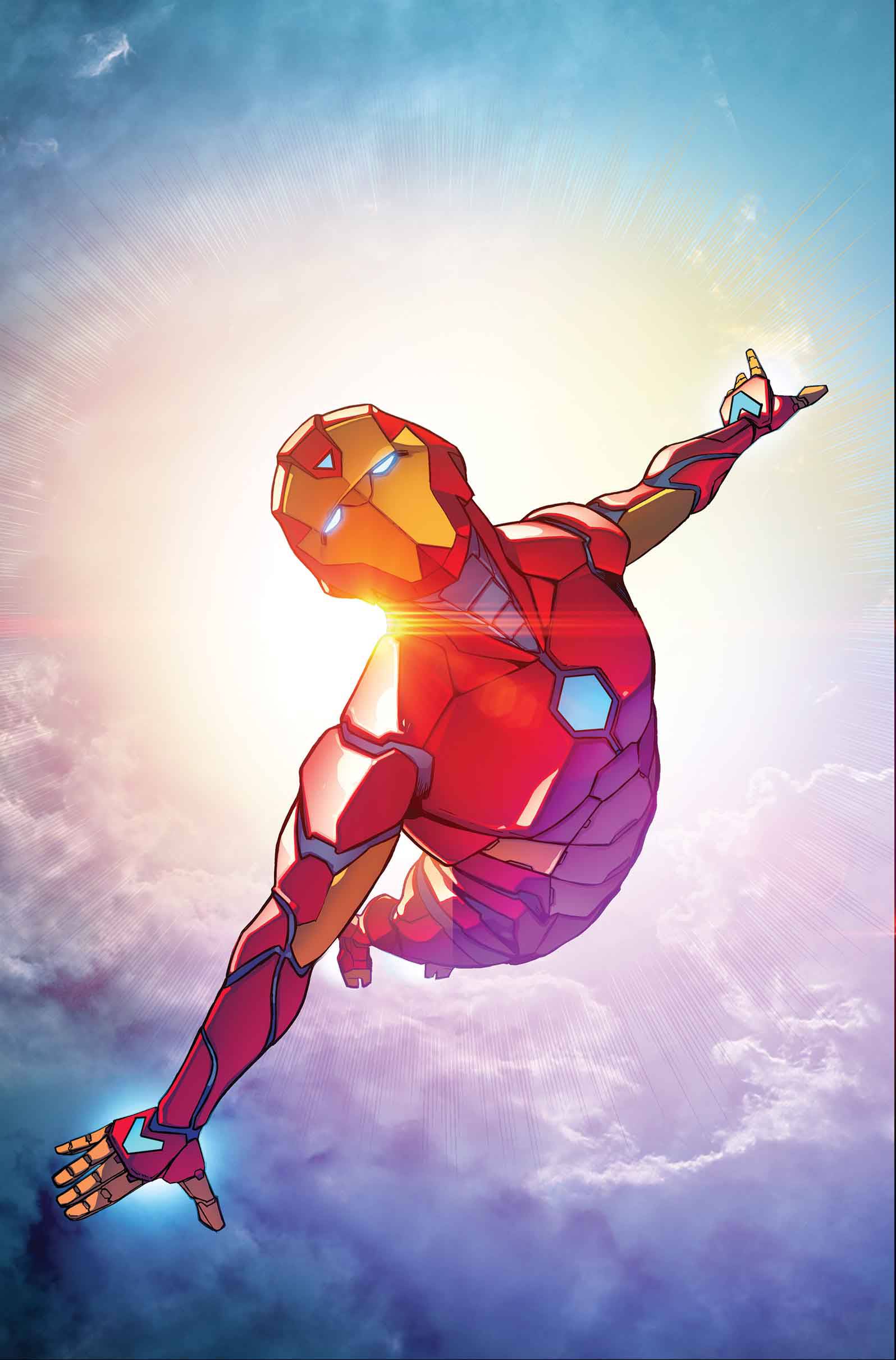 Invincible Iron Man by Caselli Poster