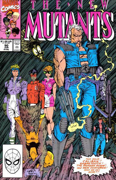 The New Mutants #90 [Direct]-Very Good (3.5 – 5)
