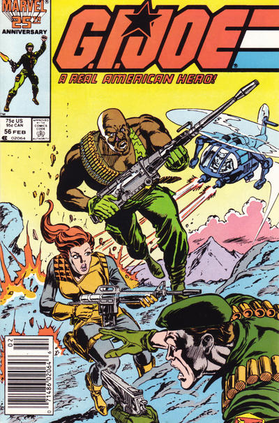 G.I. Joe, A Real American Hero #56 [Newsstand]-Fine (5.5 – 7)