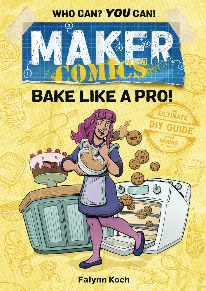 Maker Comics Hardcover Graphic Novel Bake Like A Pro
