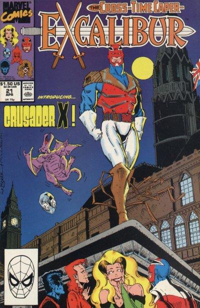 Excalibur #21 [Direct]-Fine (5.5 – 7) Note: Story Continued From Excalibur #19.