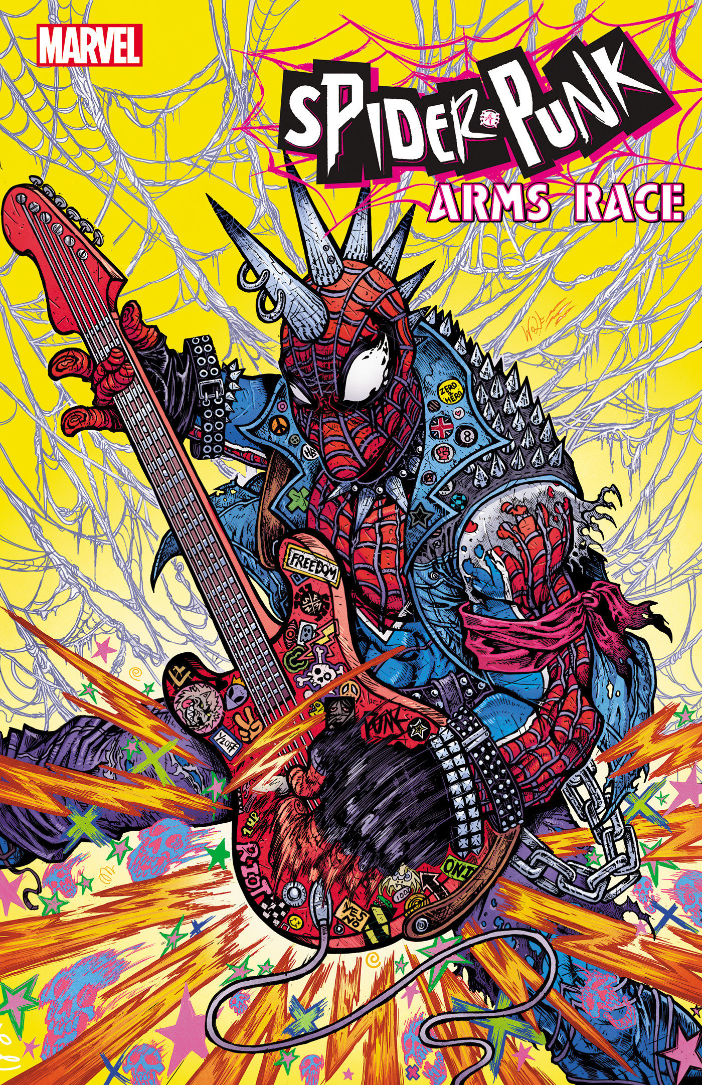 Spider-Punk: Arms Race #1 Maria Wolf Variant 1 for 25 Incentive