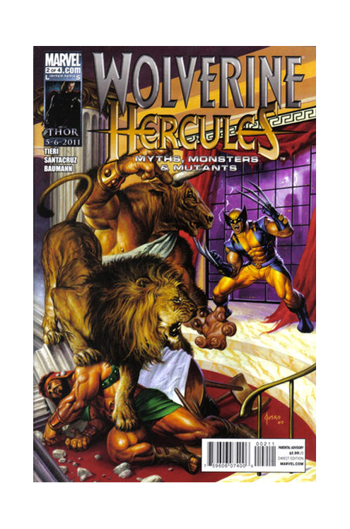 Wolverine/hercules Myths, Monsters & Mutants #2 (2010)
