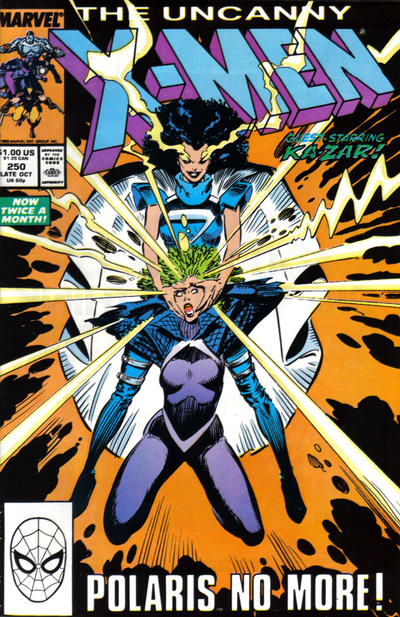 The Uncanny X-Men #250 [Direct]-Very Fine