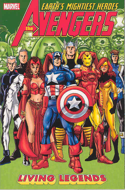 Avengers Living Legends Graphic Novel
