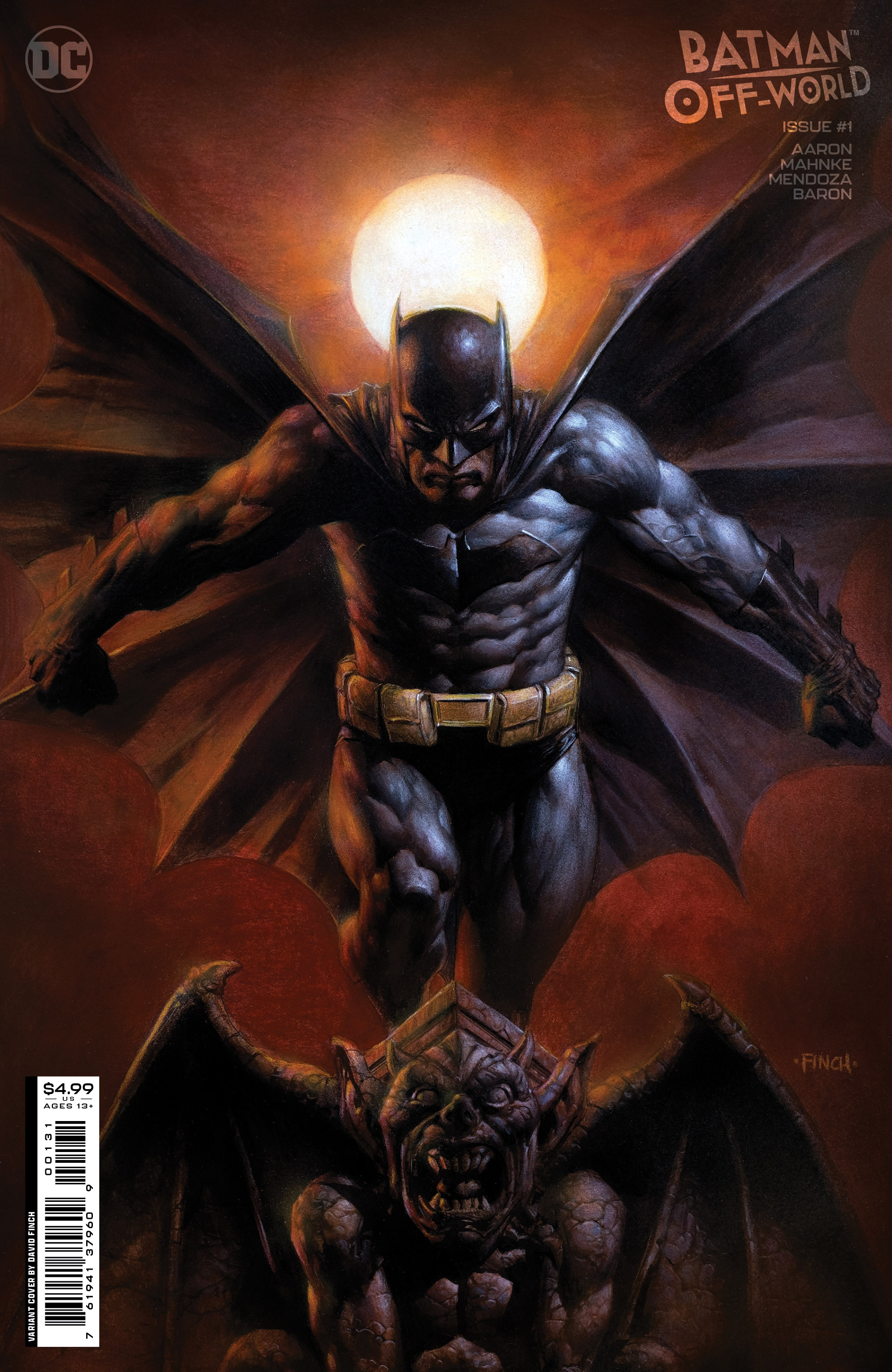 Batman Off-World #1 Cover C David Finch Card Stock Variant (Of 6)