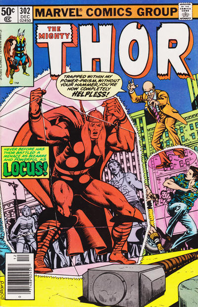Thor #302 [Newsstand]-Fine (5.5 – 7)