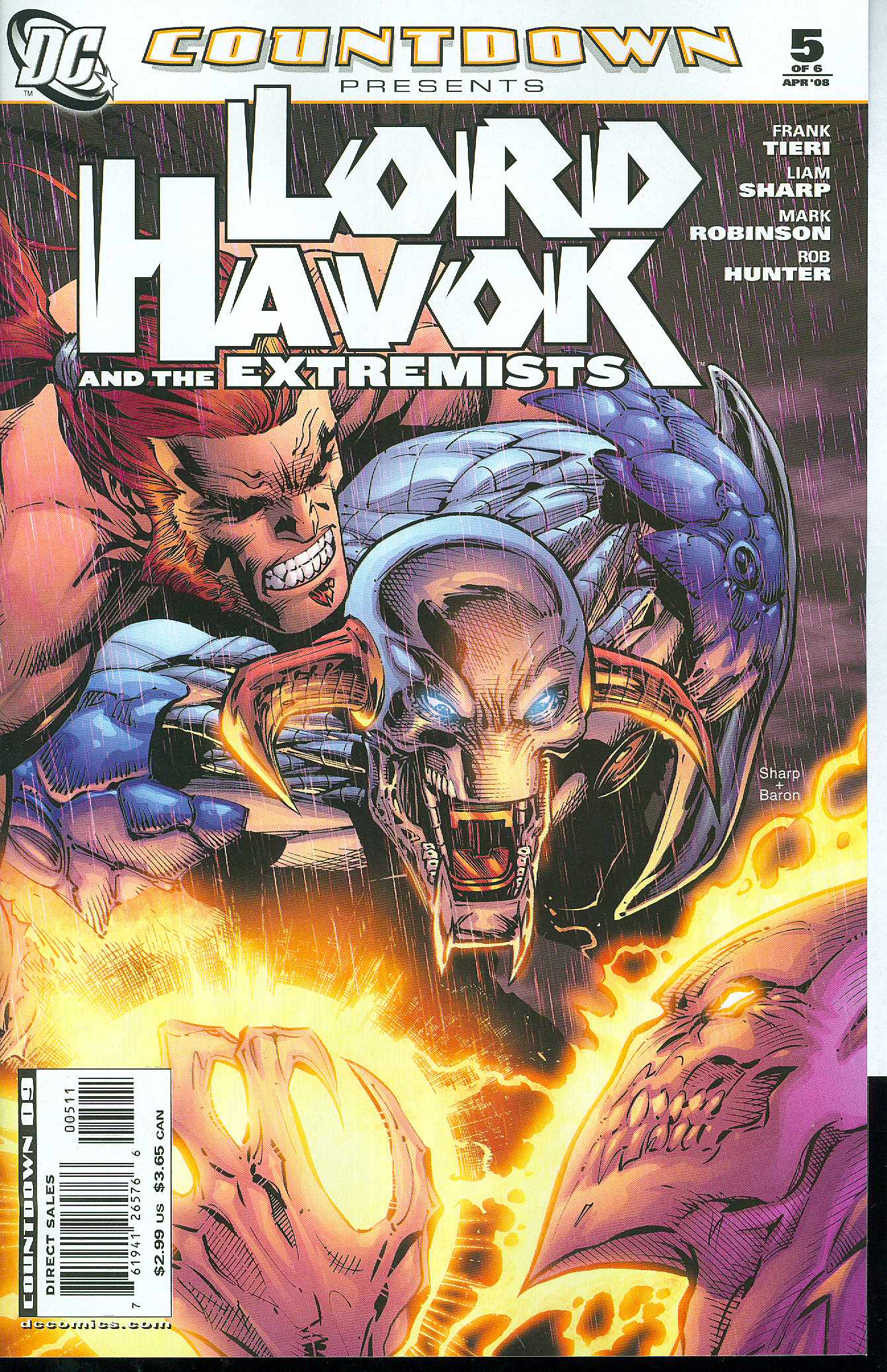 Countdown Lord Havok and the Extremists #5