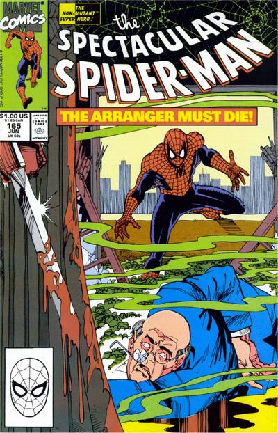 The Spectacular Spider-Man #165 [Direct]-Very Fine/Excellent -7.5