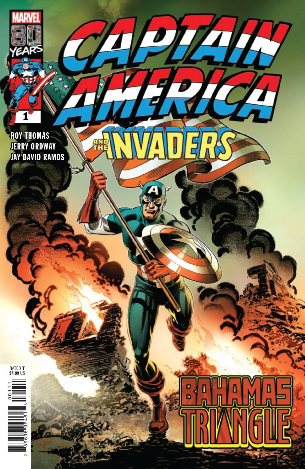 Captain America Invaders Bahamas Triangle #1