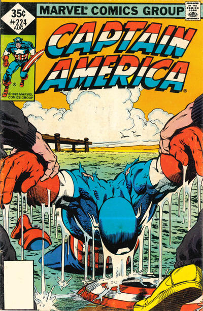 Captain America #224 [Whitman]-Very Good (3.5 – 5)